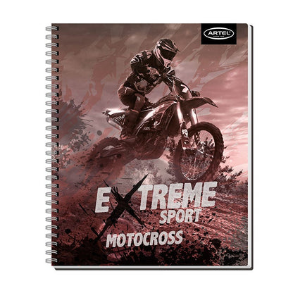 Cuaderno Universitario 100 Hojas 7mm Sports