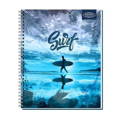 Cuaderno Universitario 100 Hojas 7mm Sports