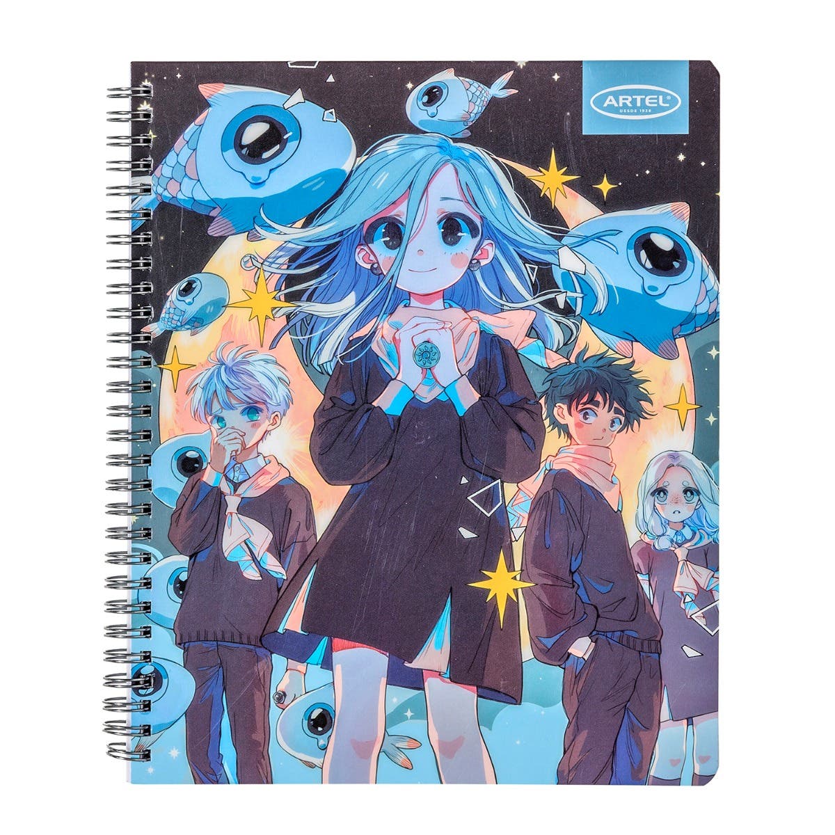 Cuaderno Universitario 100 Hojas 7mm Ilustradoras Chilenas