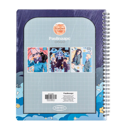 Cuaderno Universitario 100 Hojas 7mm Ilustradoras Chilenas