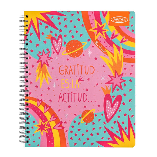 Cuaderno Universitario 100 Hojas 7mm Ilustradoras Chilenas