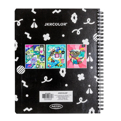 Cuaderno Universitario 100 Hojas 7mm Ilustradores Chilenos