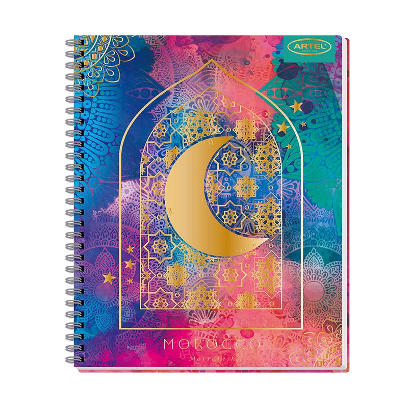 Cuaderno Universitario 100 Hojas 7mm Marrakech