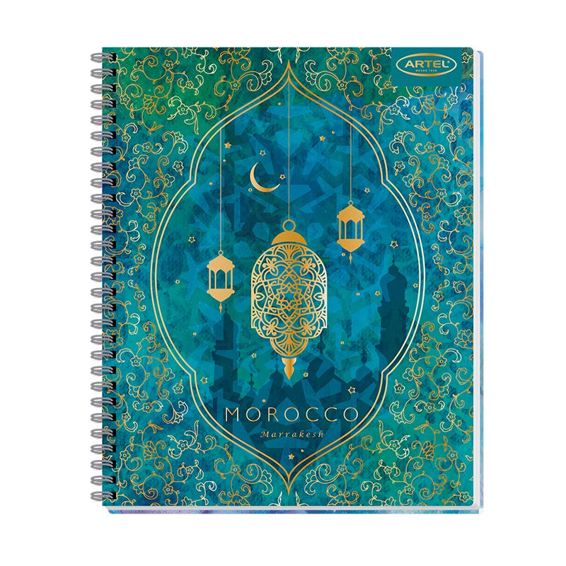 Cuaderno Universitario 100 Hojas 7mm Marrakech
