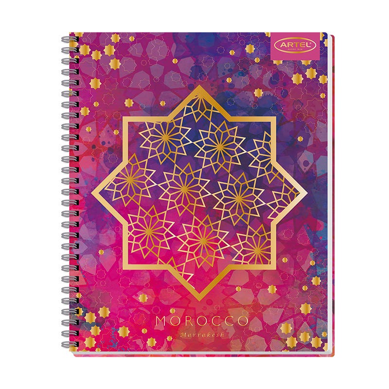 Cuaderno Universitario 100 Hojas 7mm Marrakech