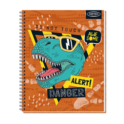 Cuaderno Universitario 100 Hojas 7mm Dino