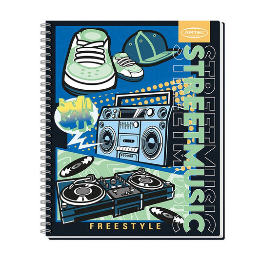 Cuaderno Universitario 100 Hojas 7mm Freestyle