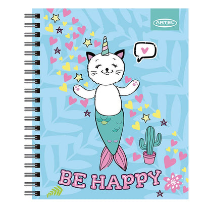 CUADERNO UNIVERSITARIO ARTEL 100 HOJAS 7MM UNICORNIO 2024