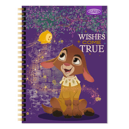 CUADERNO UNIVERSITARIO ARTEL 100 HOJAS 7MM DISEÑO WISH 2024