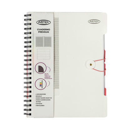 Cuaderno Top Tapa Blanda 120 Hojas + Separadores