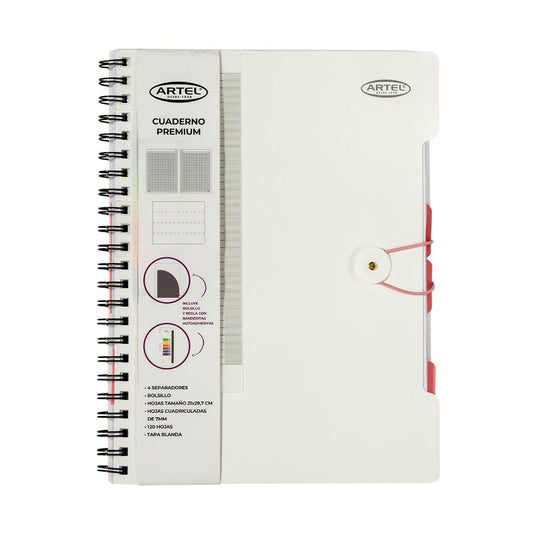 Cuaderno Top Tapa Blanda 120 Hojas + Separadores