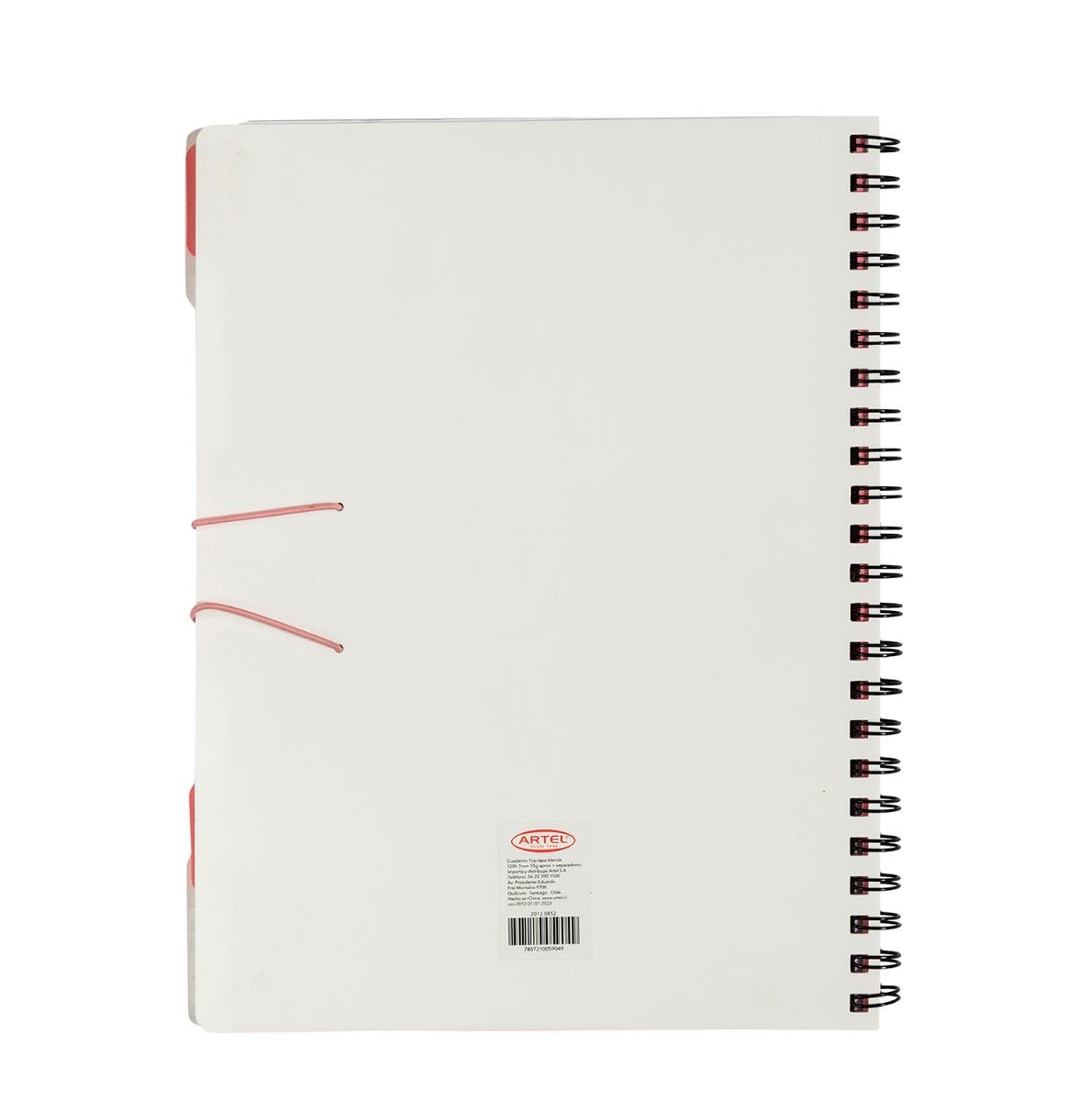 Cuaderno Top Tapa Blanda 120 Hojas + Separadores