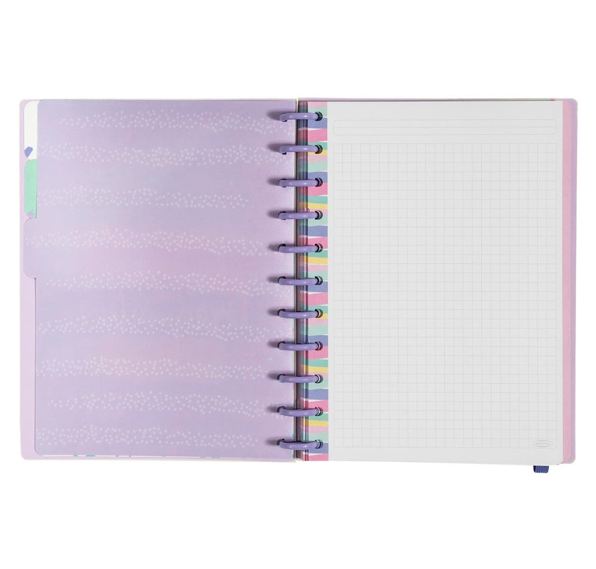Cuaderno Premium Discos 90 hj. 7mm