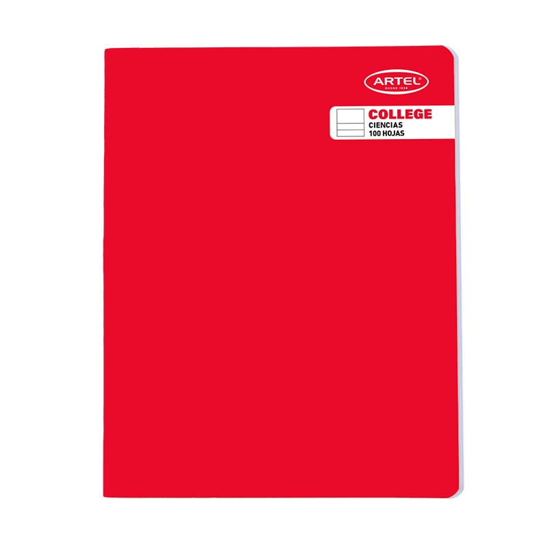 Cuaderno College Ciencias 100 Hojas