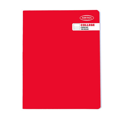 Cuaderno College Ciencias 100 Hojas