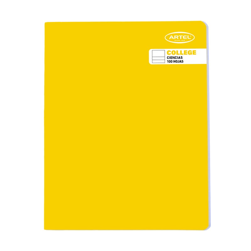 Cuaderno College Ciencias 100 Hojas