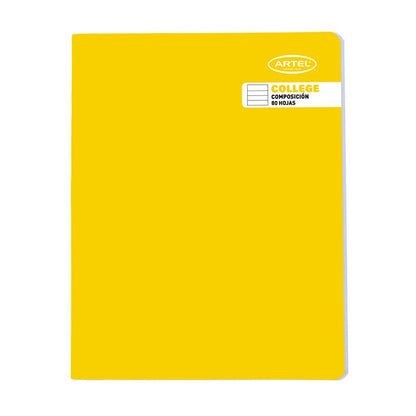 Cuaderno College 80 Hojas Composicion Artel