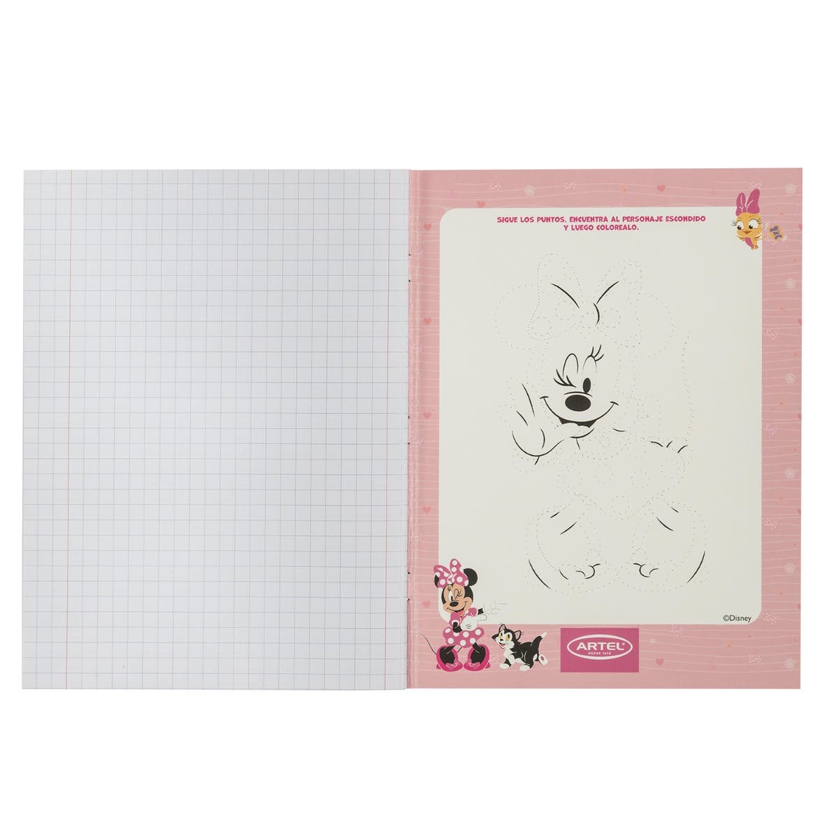 Cuaderno College 80 Hojas Minnie Jr