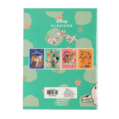 Cuaderno College 80 Hojas Clásicos Disney