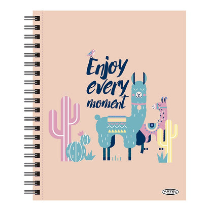 Cuaderno Universitario Groovy Nature 100 Hojas 7mm. Diseño Aleatorio Artel