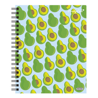 Cuaderno Universitario Fruty Lovers 100 Hojas 7mm. Diseño Aleatorio Artel