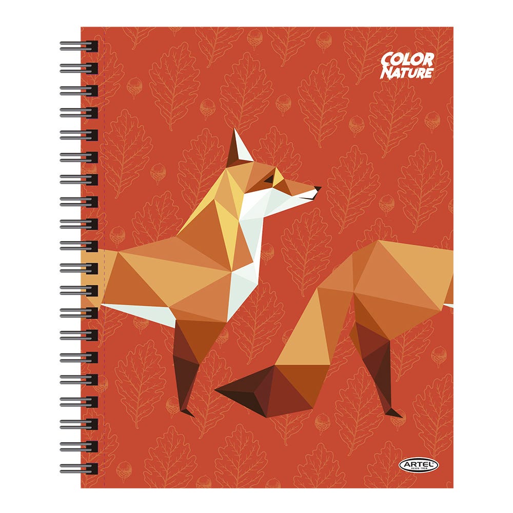 Cuaderno Universitario Animal Color 100 Hojas 7mm. Diseño Aleatorio Ar ...