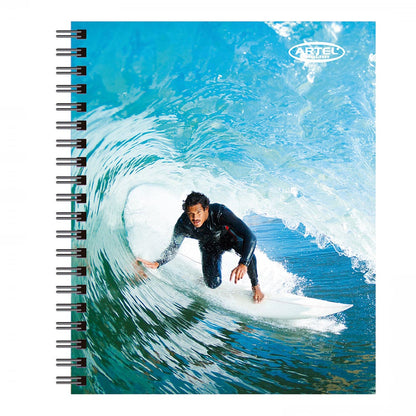 Cuaderno Universitario Deporte Chile 100 Hojas 7mm. Diseño Aleatorio Artel