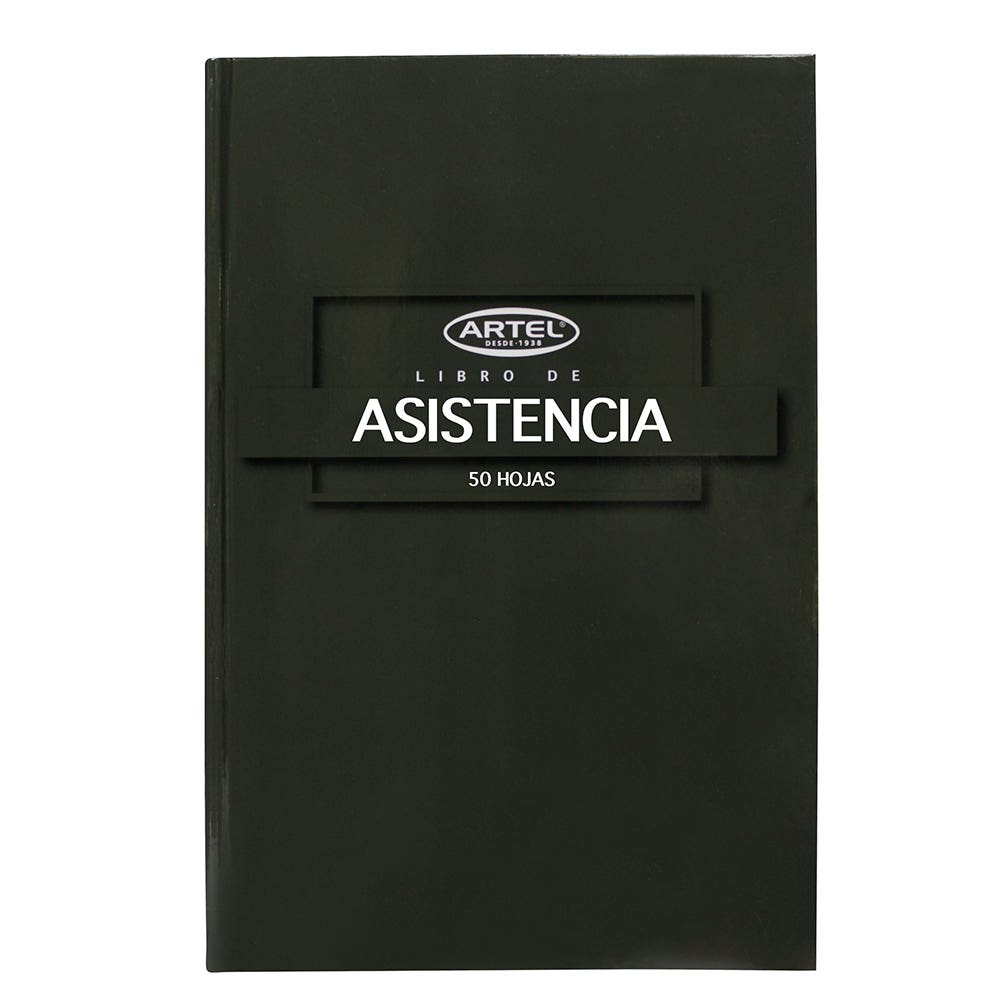 Libro de Asistencia ARTEL 50 hojas