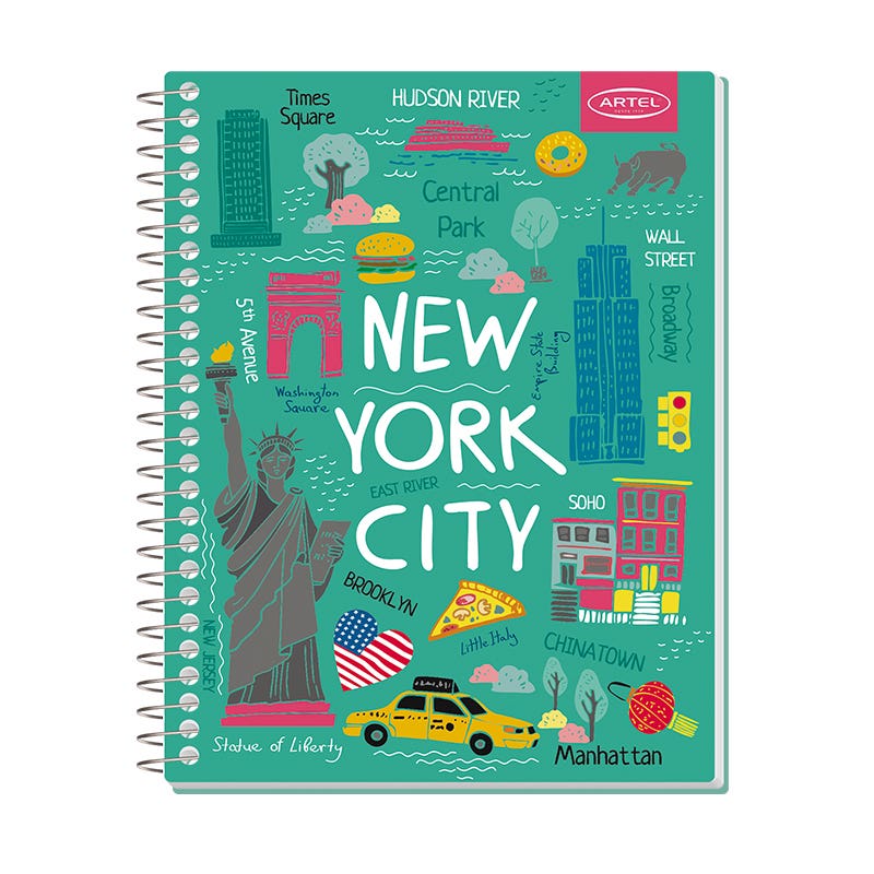 Cuaderno Especial 150 Hojas Urban Artel