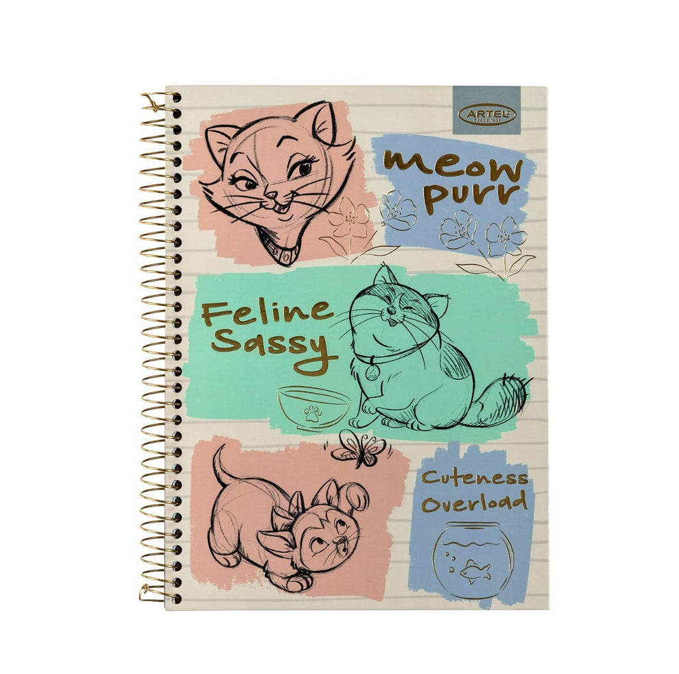Cuaderno Especial 150 Hojas Cats&dogs Clasicos Artel