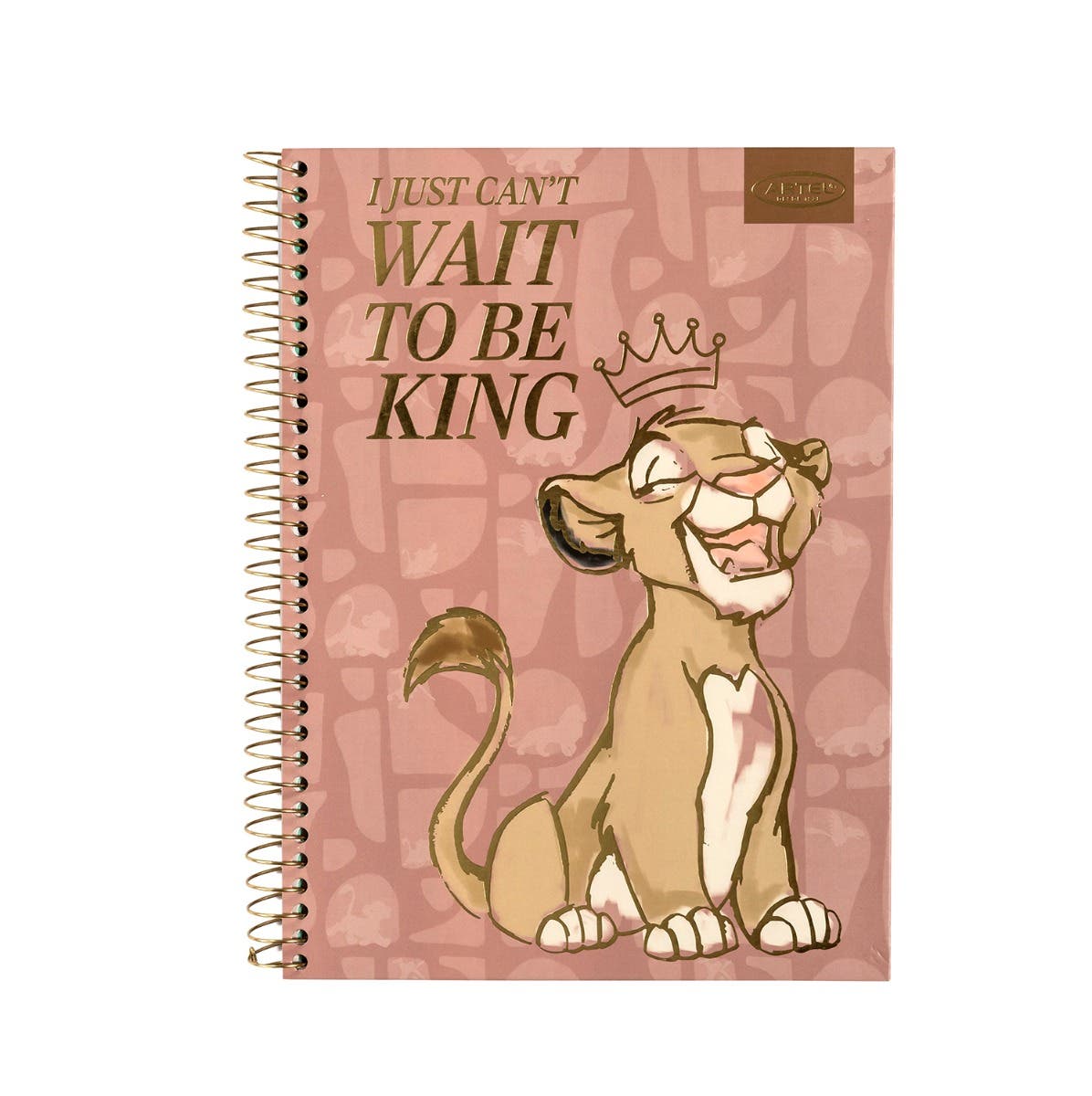 Cuaderno Especial 150 Hojas Rey Leon Gold Artel