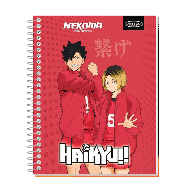 Cuaderno Especial Haikyu!! Artel 150 Hojas