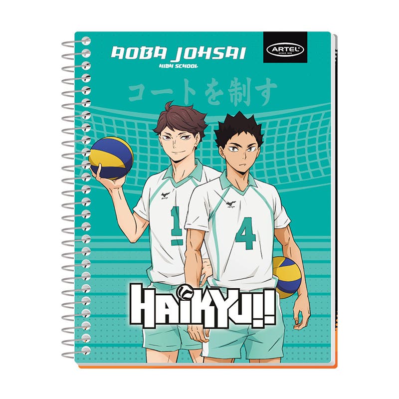 Cuaderno Especial Haikyu!! Artel 150 Hojas