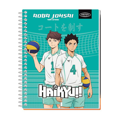 Cuaderno Especial Haikyu!! Artel 150 Hojas