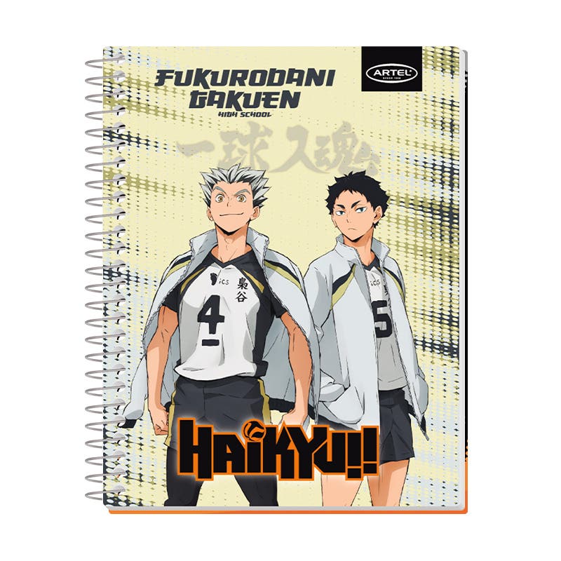 Cuaderno Especial Haikyu!! Artel 150 Hojas