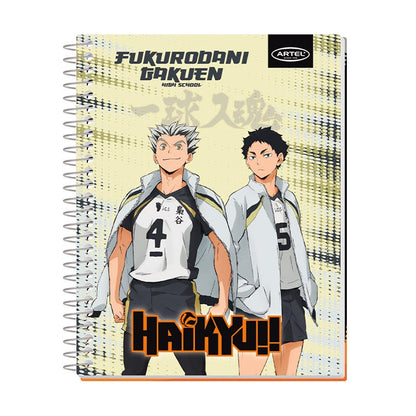 Cuaderno Especial Haikyu!! Artel 150 Hojas