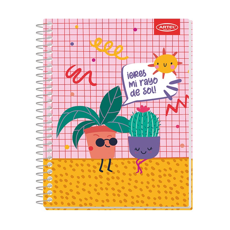 Cuaderno Especial 120h 7mm Cute