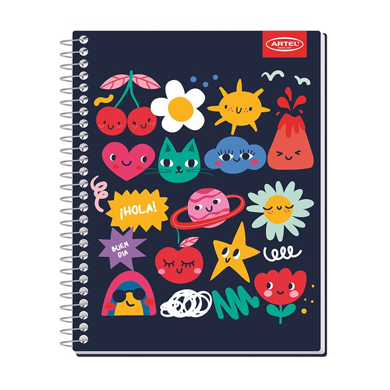 Cuaderno Especial 120h 7mm Cute