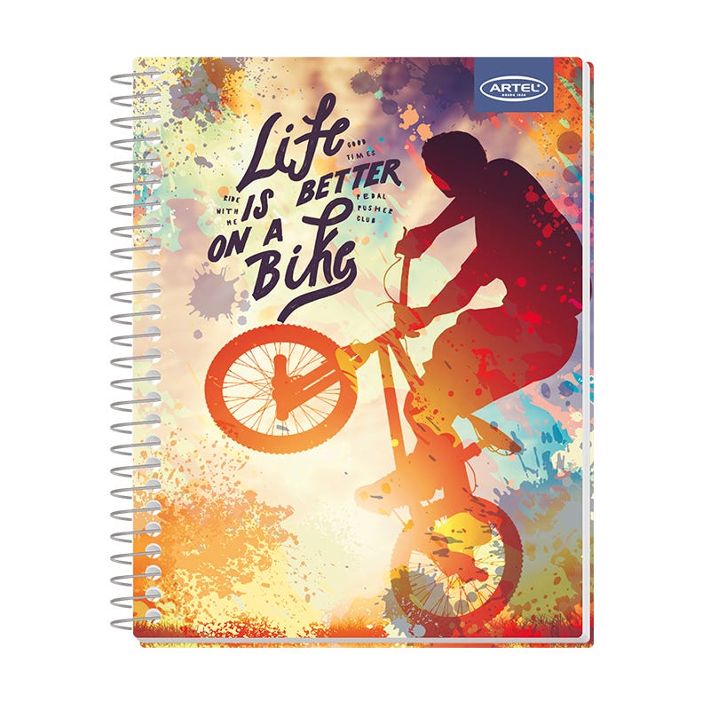 Cuaderno Especial 120h 7mm Sports