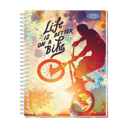 Cuaderno Especial 120h 7mm Sports