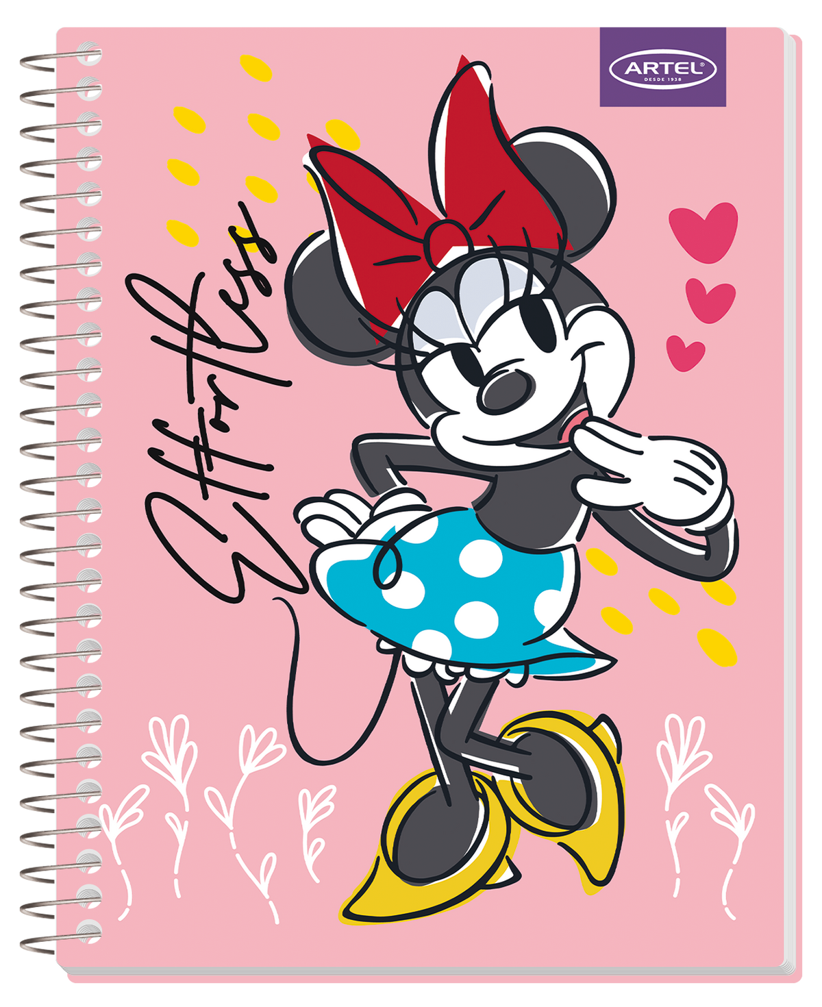 Cuaderno Especial Artel 120 Hojas 7Mm Minnie