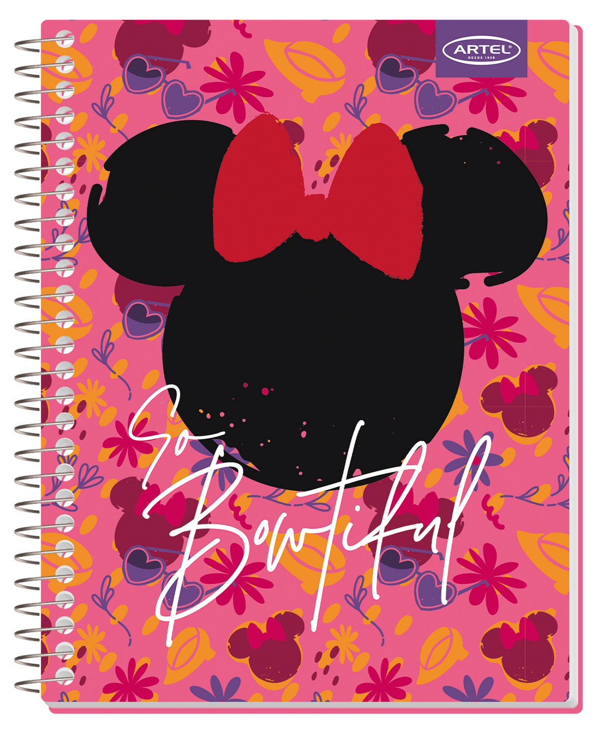 Cuaderno Especial Artel 120 Hojas 7Mm Minnie