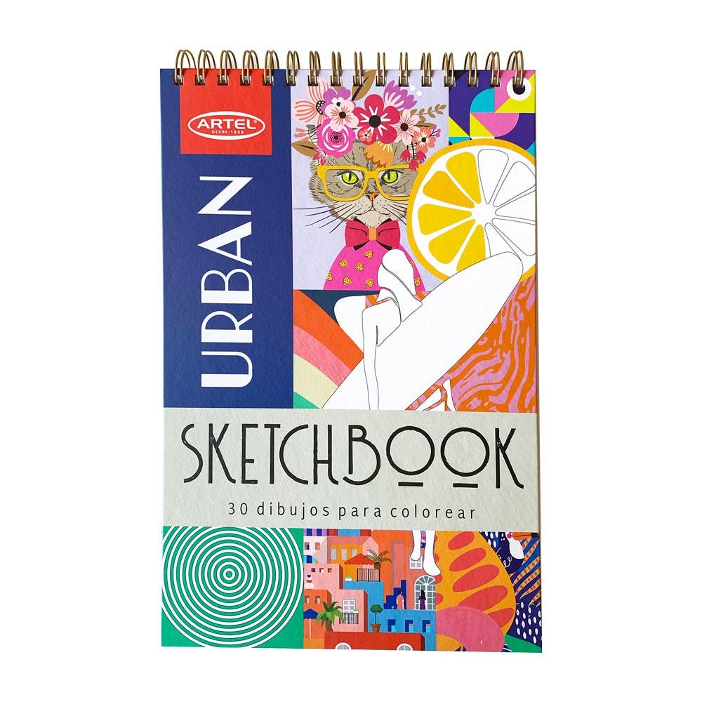 Sketch Book 25 diseños 40 hjs 80 gr Artel