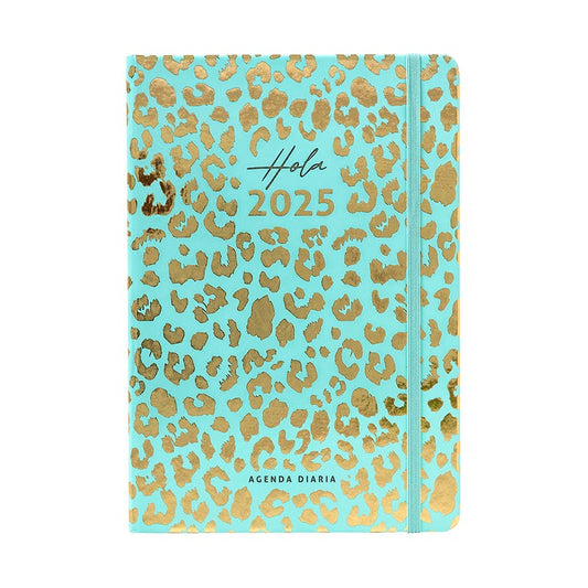 Agenda 2025 Animal Print Con Elástico