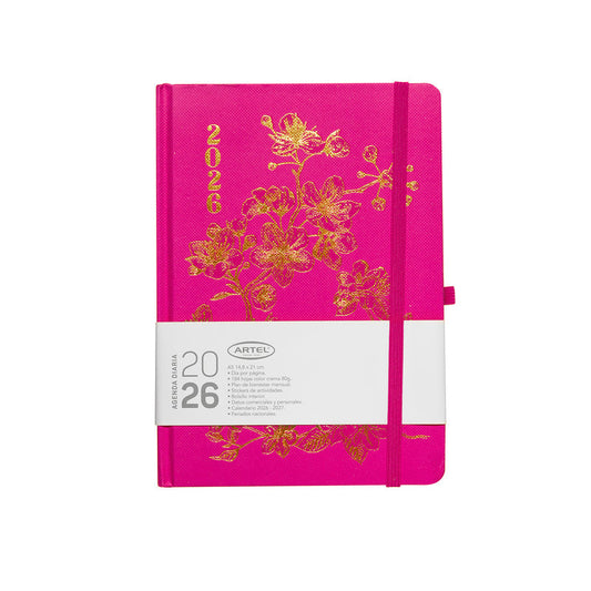 Pack Navidad: Agenda 2026 Sakura Artel + Pluma Tradio Rs