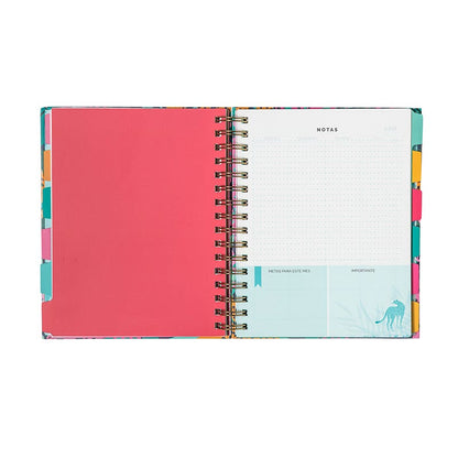 Planner 12 meses TropiSelva 17x21cm