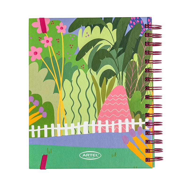 Planner 12 meses 175x215mm Dani Blanq