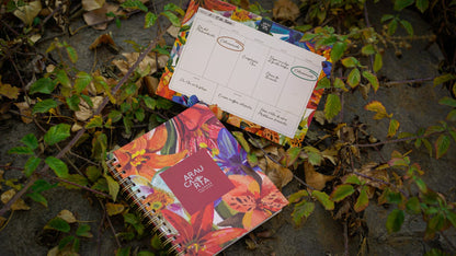 Planner 17,4x21,4cm Flora Ch. Araucaria