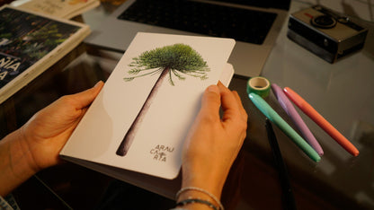 Lib. Lín. 14,8x21cm Araucaria Araucaria