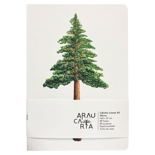 Lib. Lín. 14,8x21cm Alerce Araucaria
